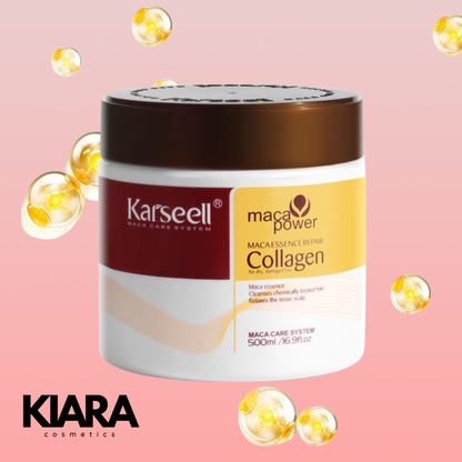 Karseell Collagen Hair Mask - Deep Repair with Collagen Power I For Healthier, Softer Hair (500Gm))